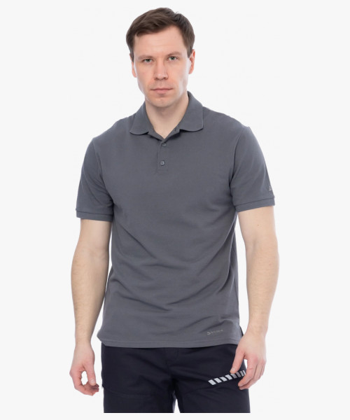 Рубашка-поло Brodeks KS721, цвет cерый