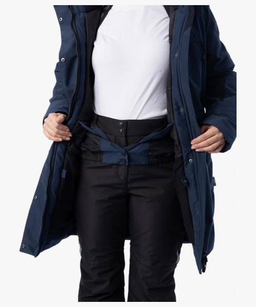 Куртка-парка женская зимняя Brodeks KW 258, цвет синий