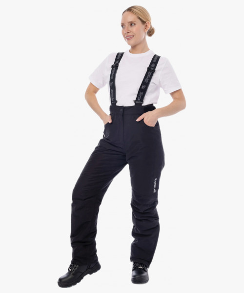 Брюки зимние женские Brodeks KW 358, цвет чёрный