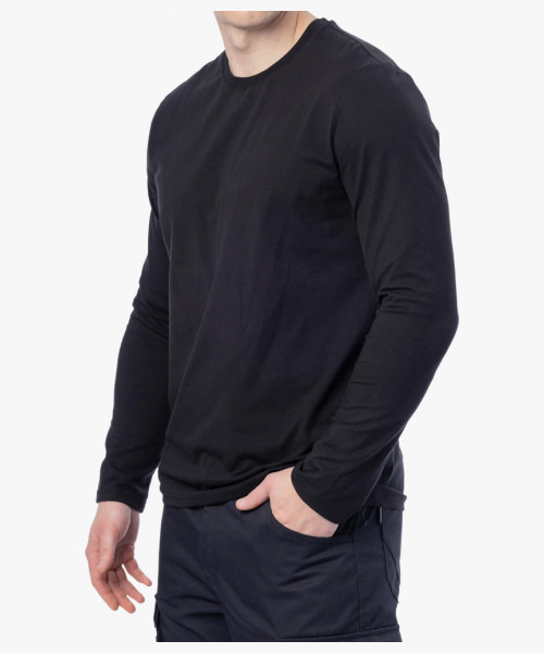 Лонгслив Brodeks KS731, цвет чёрный