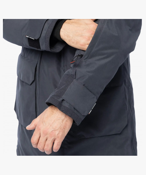 Куртка-парка зимняя пуховая мужская Brodeks KW233 Premium, цвет тёмно-серый