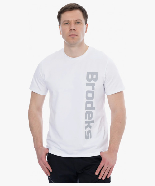 Футболка Brodeks KS704, цвет белый