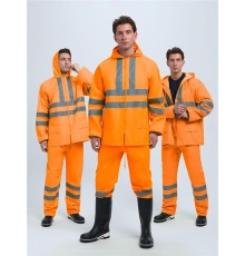 Костюм влагозащитный сигнальный СОП PROFLINE Specialist (ПВХ,210), оранжевый
