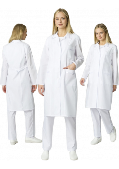 Халат женский Стандарт (тк.ТиСи), белый
