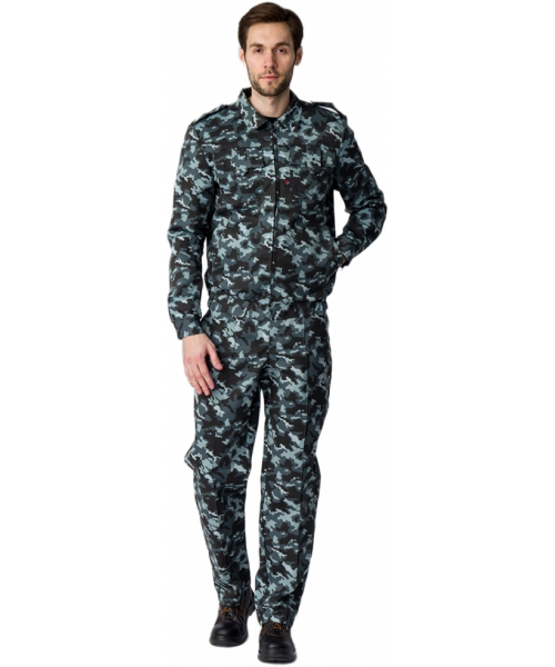 Костюм для охранника (тк.Смесовая,210), КМФ город