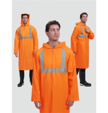 Плащ влагозащитный сигнальный PROFLINE Base СОП (ПВХ,180), оранжевый