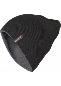 Шапка Brodeks Light Bicolor, чёрный, серый