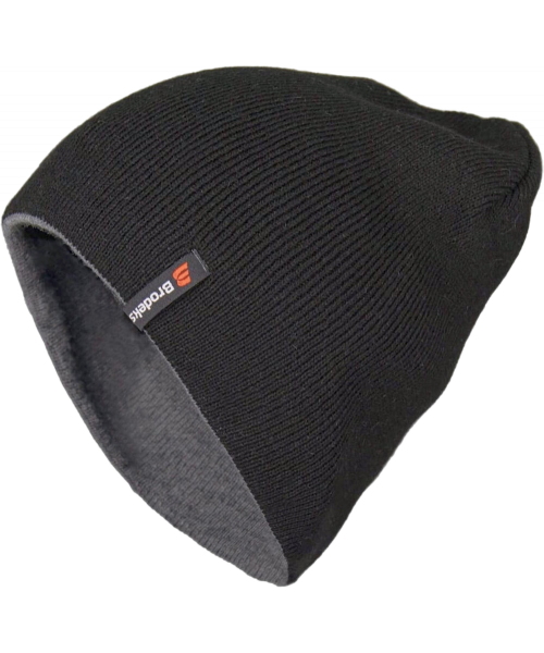 Шапка Brodeks Light Bicolor, чёрный, серый
