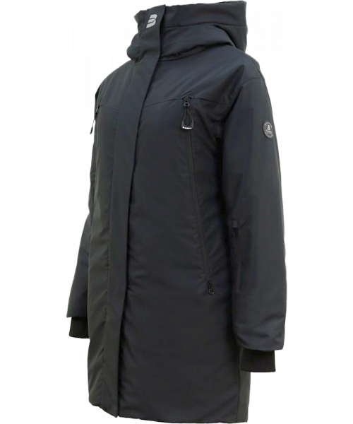 Куртка-парка зимняя женская Brodeks KW258, чёрный