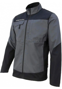 Куртка летняя мужская Brodeks KS234, серый, чёрный