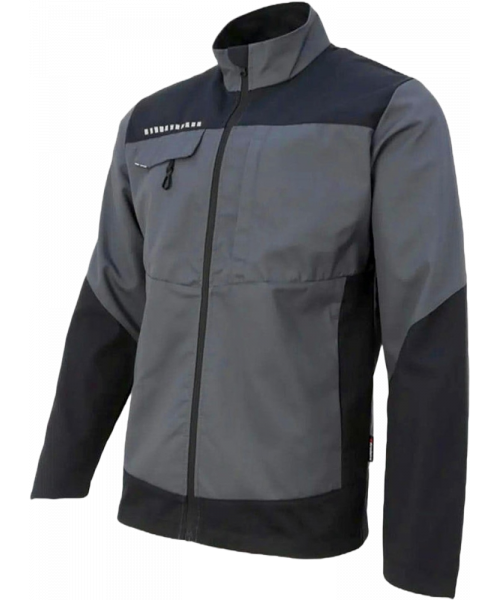 Куртка летняя мужская Brodeks KS234, серый, чёрный