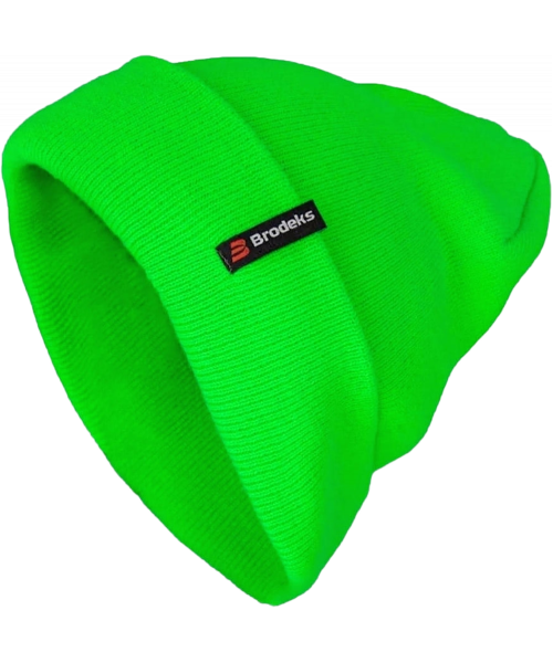Шапка Brodeks Light Longer HV, зелёный