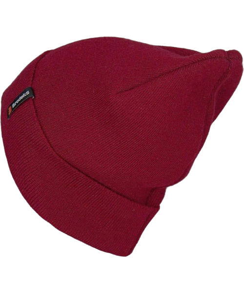 Шапка Brodeks longer, тёмно-красный