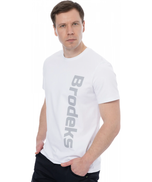 Футболка мужская Brodeks KS704, белый
