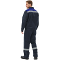 Костюм мужской Липецк-1 СОП CH (тк.Смесовая,280) брюки, тёмно-синий, васильковый