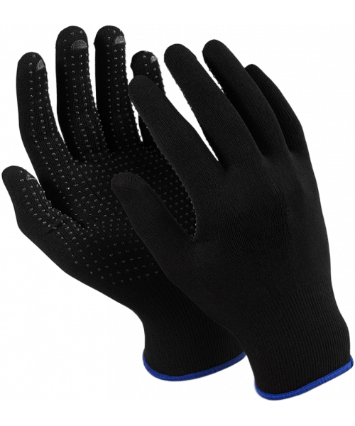 Перчатки Manipula Specialist® Микрон Блэк ПВХ (нейлон+ПВХ), MG-112