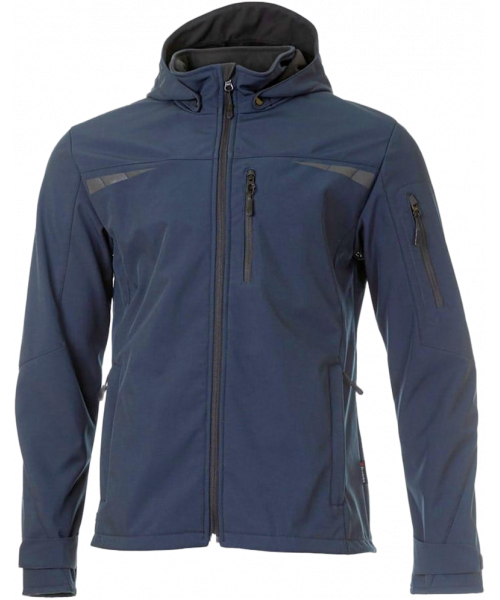 Куртка летняя мужская Софтшелл Brodeks KS207, синий