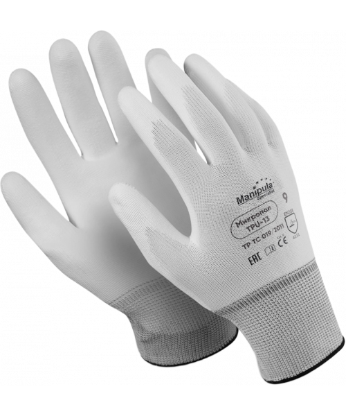 Перчатки Manipula Specialist® Микропол (нейлон+полиуретан), TPU-13/MG-162