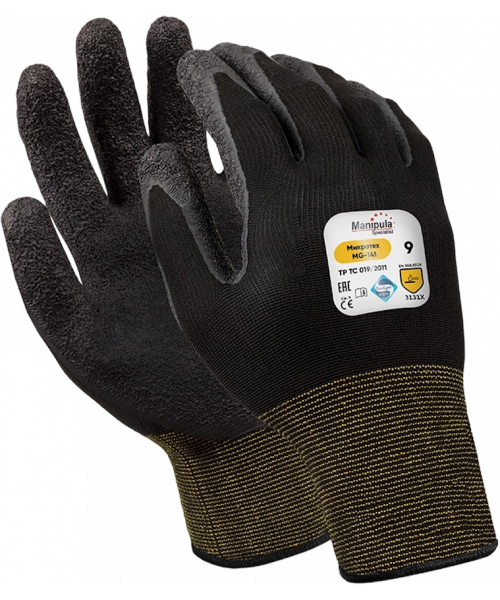 Перчатки Manipula Specialist® Микротех (нейлон+латекс), MG-141