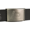 Ремень Brodeks KM128 + стрейч, чёрный, длина 110 см