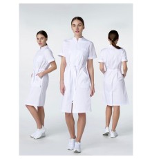 Халат женский Сансара-005 (тк.Смесовая,160) MedLine, белый