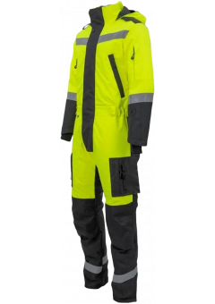 Комбинезон зимний мужской Brodeks KW505, жёлтый, чёрный