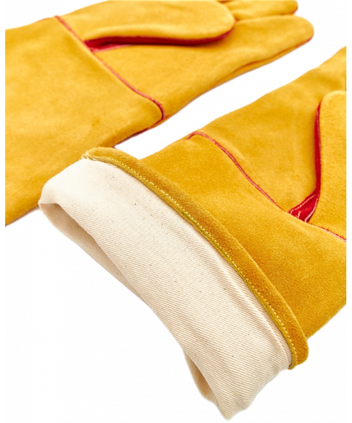 Перчатки (краги) спилковые термозащитные ProfLineLeader