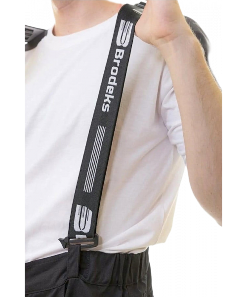 Подтяжки Brodeks КМ108, чёрный