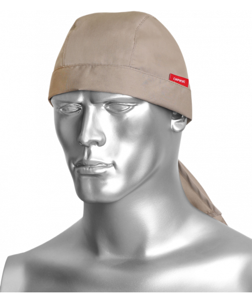Бандана бежевая