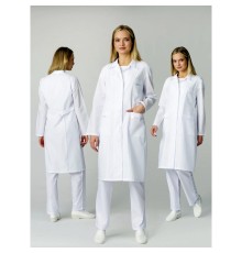 Халат женский Стандарт (тк.ТиСи), белый