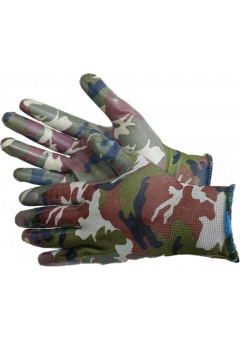 Перчатки нейлоновые с нитриловым покрытием Military Gward