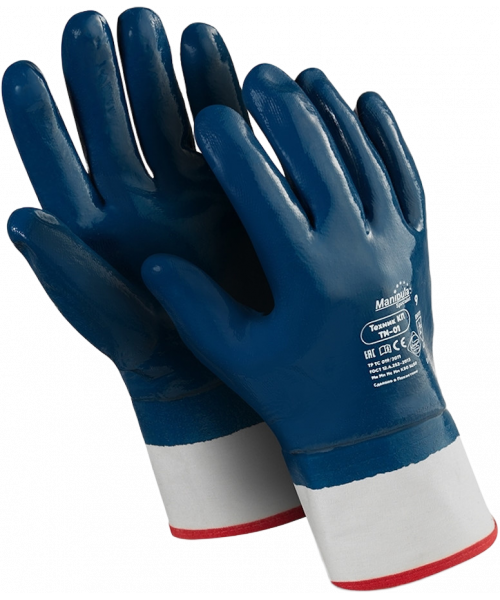 Перчатки Manipula Specialist® Техник КП (джерси+нитрил), TN-01/MG-224