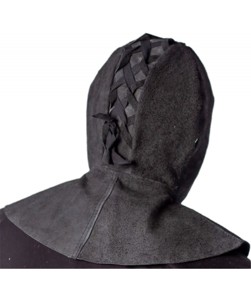 Подшлемник спилковый, чёрный