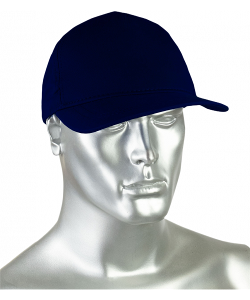 Кепка-бейсболка тёмно-синяя пл.190 гр/м2