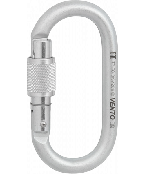Карабин Vento™ Стальной Овал с муфтой keylock, vpro 0013/1013