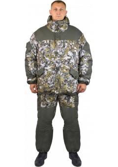 Костюм зимний мужской Горка-Тактик (тк.Дюспо,120) брюки, серая сетка