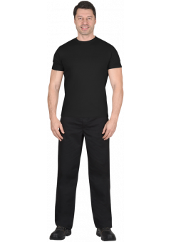 Футболка мужская чёрная 160 гр/м2