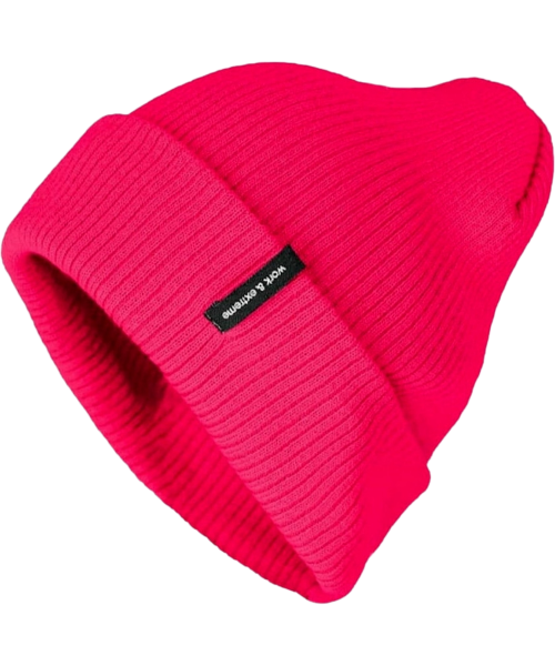 Шапка Brodeks Bright, розовый электрик