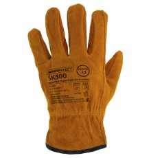Перчатки ArmProtect спилковые, SK500