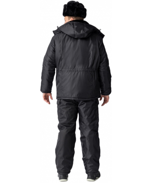 Куртка мужская зимняя Сигур (тк.OxLine,90), чёрный