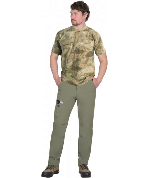 Футболка КМФ Мох песок