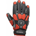 Перчатки Brodeks G-63i, серый, чёрный, красный