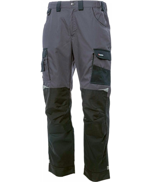 Брюки летние мужские Brodeks KS302, серый, чёрный