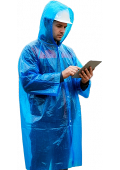 Дождевик влагозащитный Факел, синий