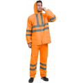Костюм мужской влагозащитный сигнальный ProfLineSpecialist СОП (ПВХ,210), оранжевый