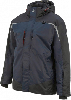 Куртка зимняя женская Brodeks KW 231, синий, чёрный