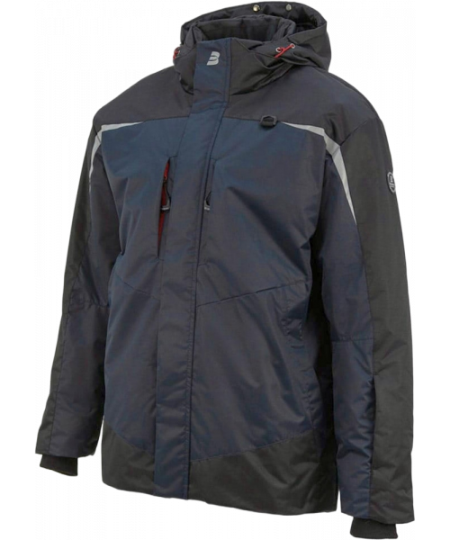 Куртка зимняя женская Brodeks KW 231, синий, чёрный