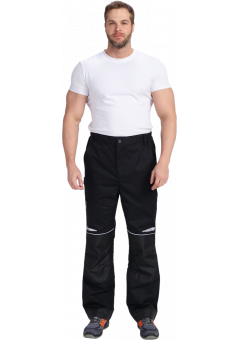 Брюки мужские ProfLineSpecialist (тк.Смесовая,240), чёрный