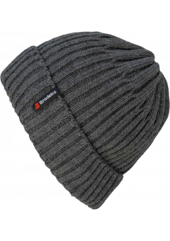 Шапка Brodeks fleece lining, тёмно-серый