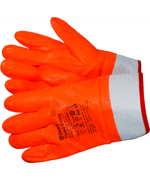 Перчатки Gward Flame Strong утеплённые ПВХ, GSP0228S